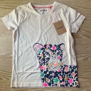 NWT Mini Boden Cheetah Shirt